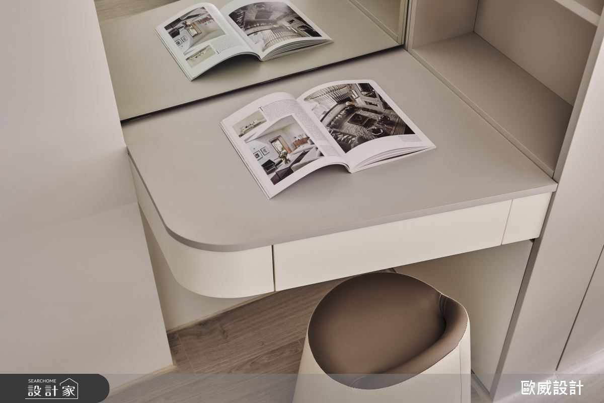 25坪新成屋(5年以下)＿北歐風臥室案例圖片＿歐威室內設計有限公司＿歐威_沐光之22