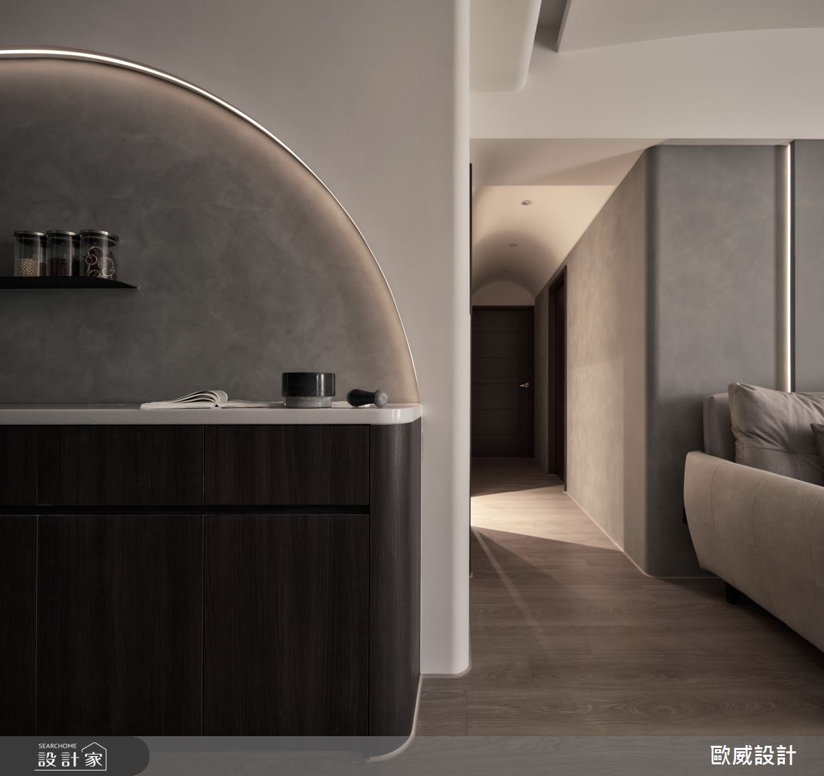 25坪新成屋(5年以下)＿北歐風玄關案例圖片＿歐威室內設計有限公司＿歐威_謐靜之2