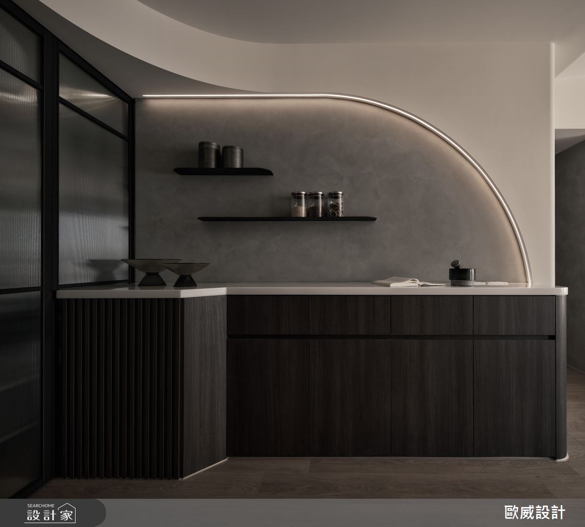 25坪新成屋(5年以下)＿北歐風玄關案例圖片＿歐威室內設計有限公司＿歐威_謐靜之1