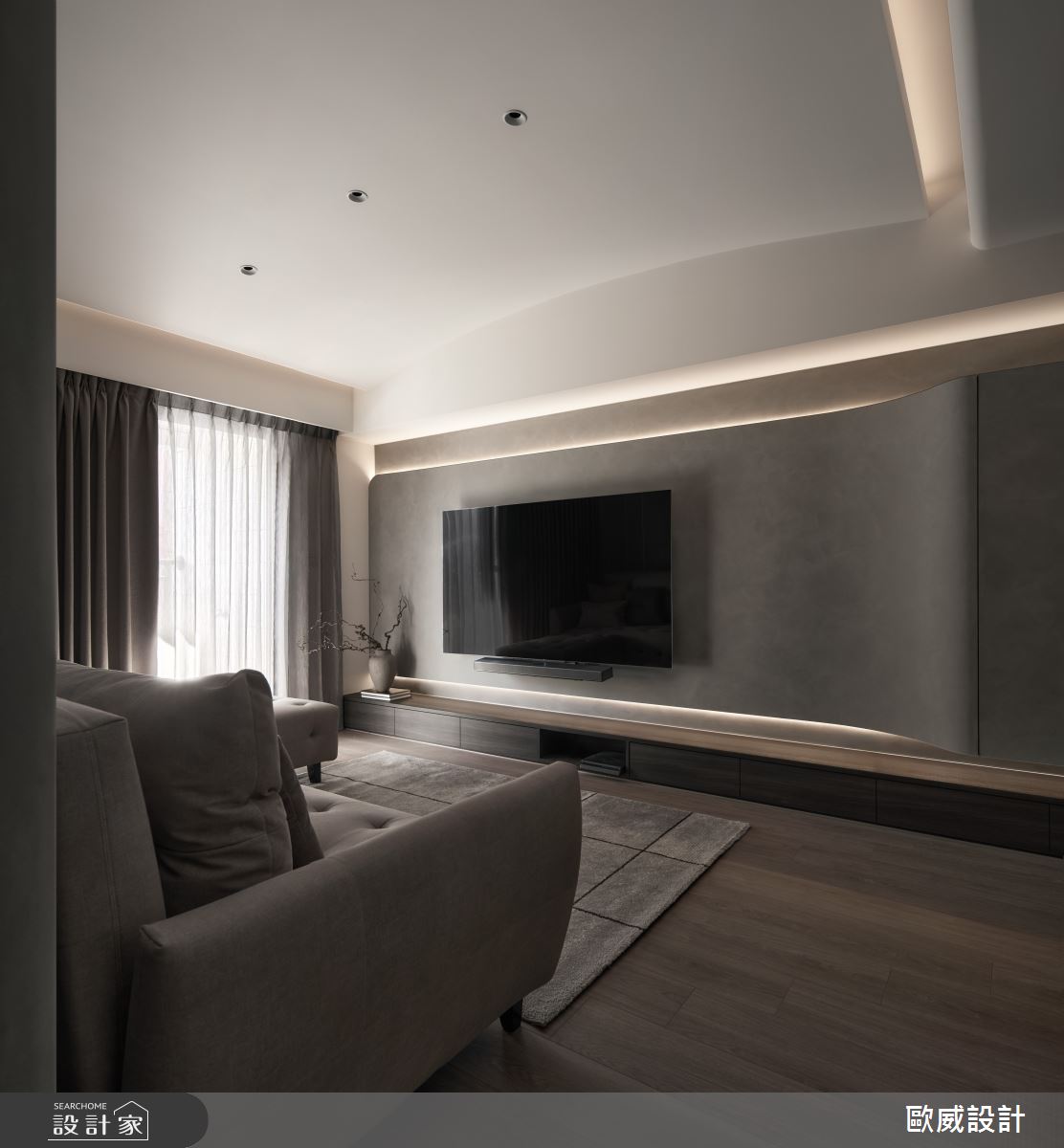 25坪新成屋(5年以下)＿北歐風客廳案例圖片＿歐威室內設計有限公司＿歐威_謐靜之8