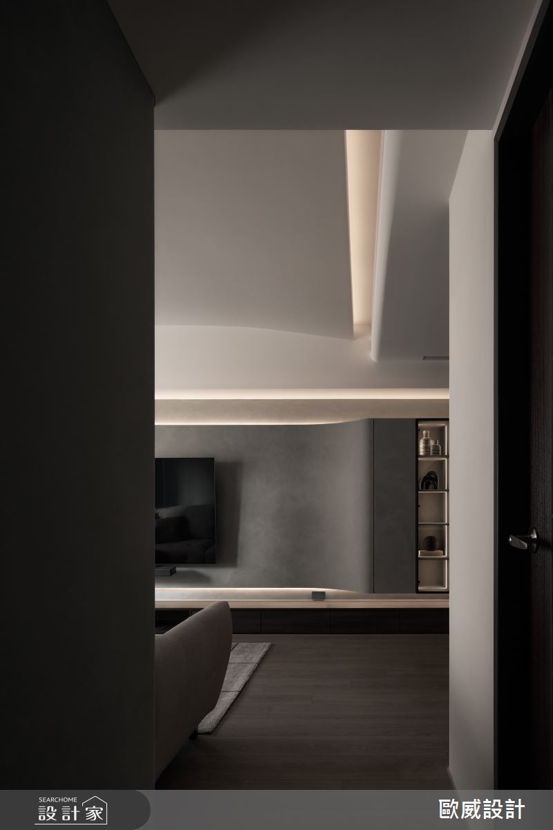 25坪新成屋(5年以下)＿北歐風客廳案例圖片＿歐威室內設計有限公司＿歐威_謐靜之11