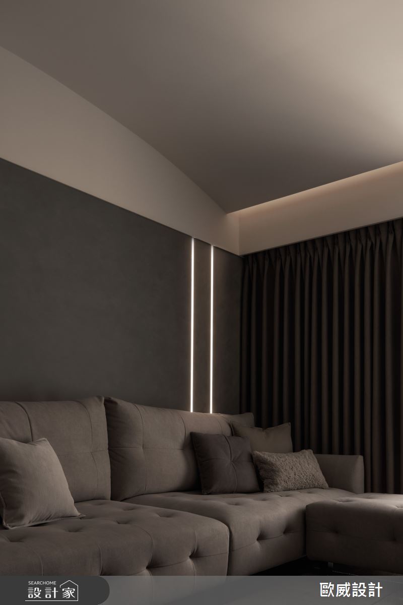 25坪新成屋(5年以下)＿北歐風客廳案例圖片＿歐威室內設計有限公司＿歐威_謐靜之10
