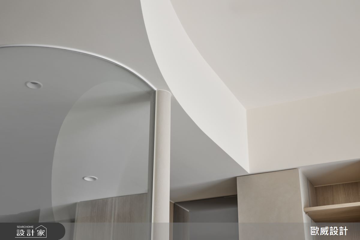 18坪新成屋(5年以下)＿現代風玄關客廳案例圖片＿歐威室內設計有限公司＿歐威_時光之22