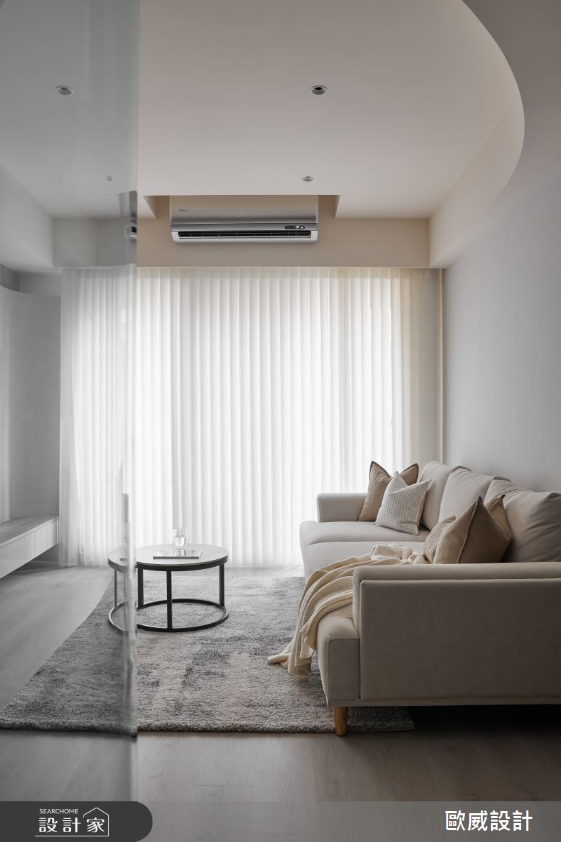 18坪新成屋(5年以下)＿現代風客廳案例圖片＿歐威室內設計有限公司＿歐威_時光之11