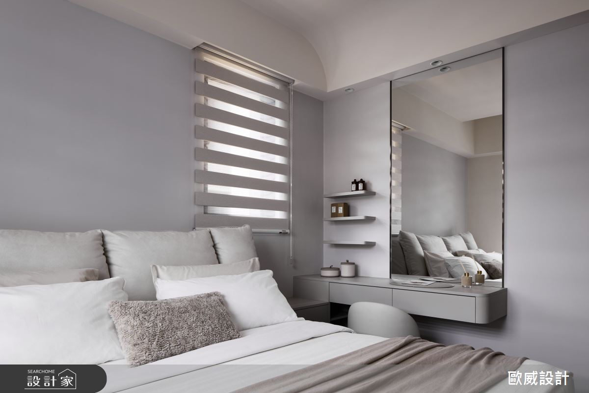 18坪新成屋(5年以下)＿現代風臥室案例圖片＿歐威室內設計有限公司＿歐威_時光之16