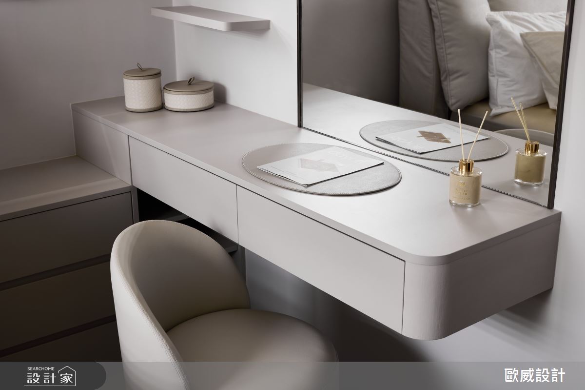 18坪新成屋(5年以下)＿現代風臥室案例圖片＿歐威室內設計有限公司＿歐威_時光之17
