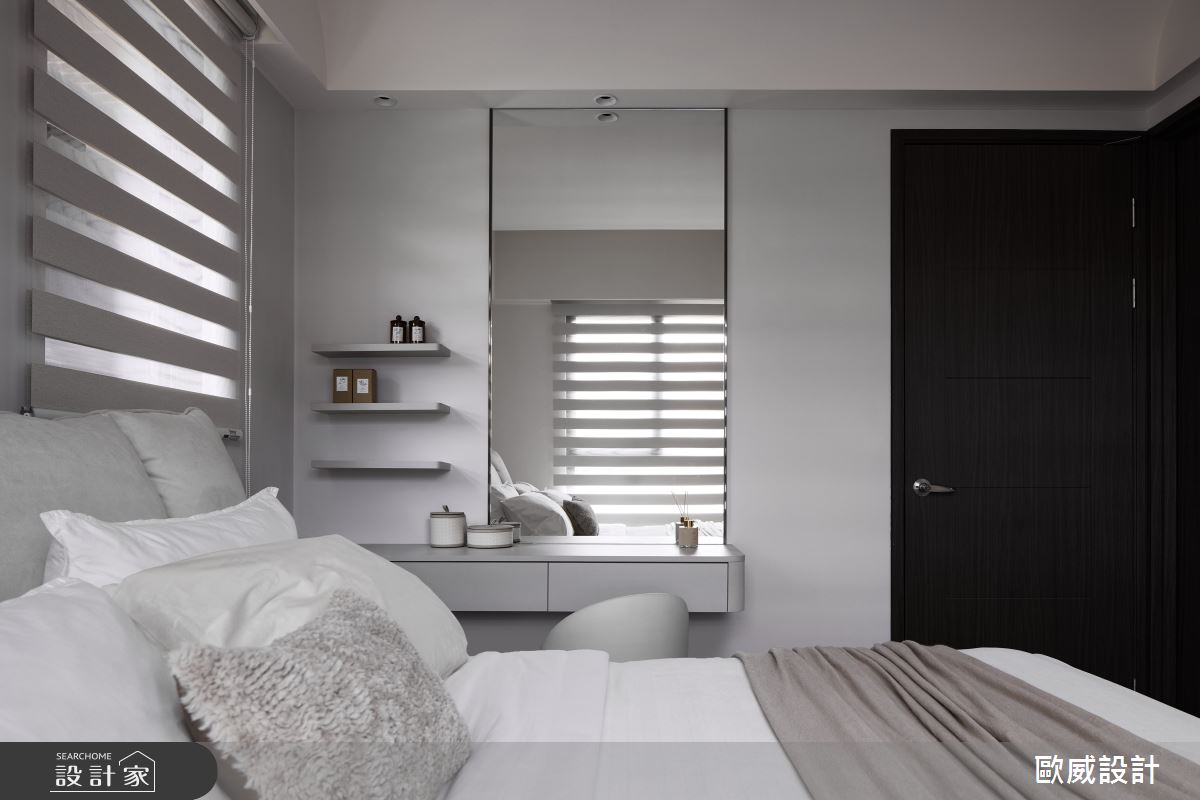 18坪新成屋(5年以下)＿現代風臥室案例圖片＿歐威室內設計有限公司＿歐威_時光之14