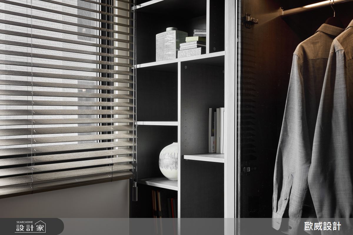 18坪新成屋(5年以下)＿現代風更衣間案例圖片＿歐威室內設計有限公司＿歐威_時光之20