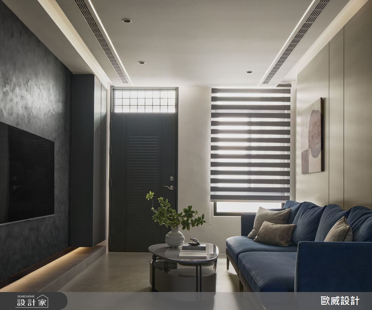 26坪老屋(41~50年)＿現代風玄關客廳案例圖片＿歐威室內設計有限公司＿歐威_歲月靜好之2