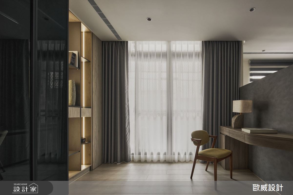 26坪老屋(41~50年)＿現代風臥室更衣間案例圖片＿歐威室內設計有限公司＿歐威_歲月靜好之18