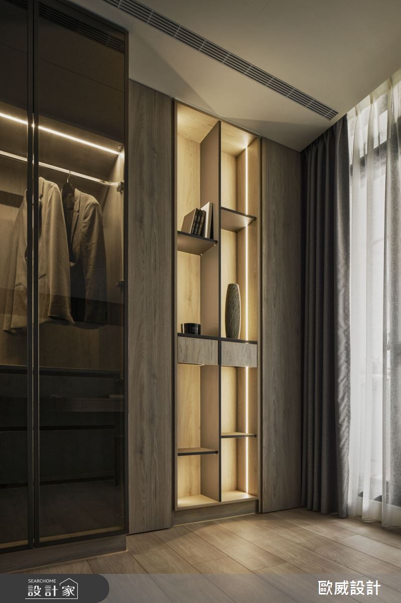26坪老屋(41~50年)＿現代風臥室更衣間案例圖片＿歐威室內設計有限公司＿歐威_歲月靜好之20