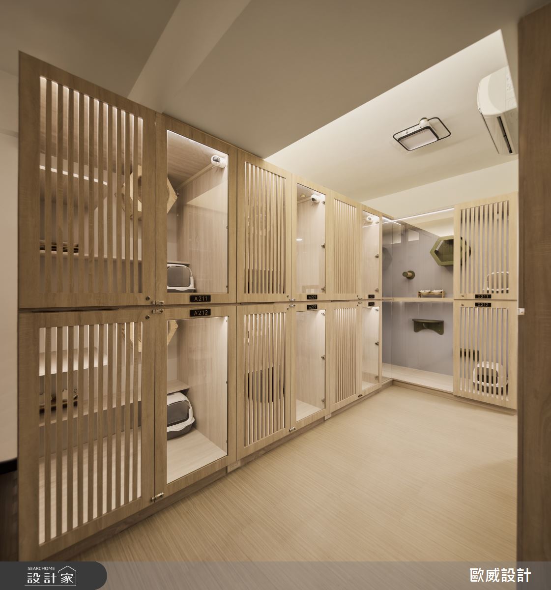 30坪老屋(16~30年)＿簡約風商業空間案例圖片＿歐威室內設計有限公司＿歐威_繆思貓旅之14