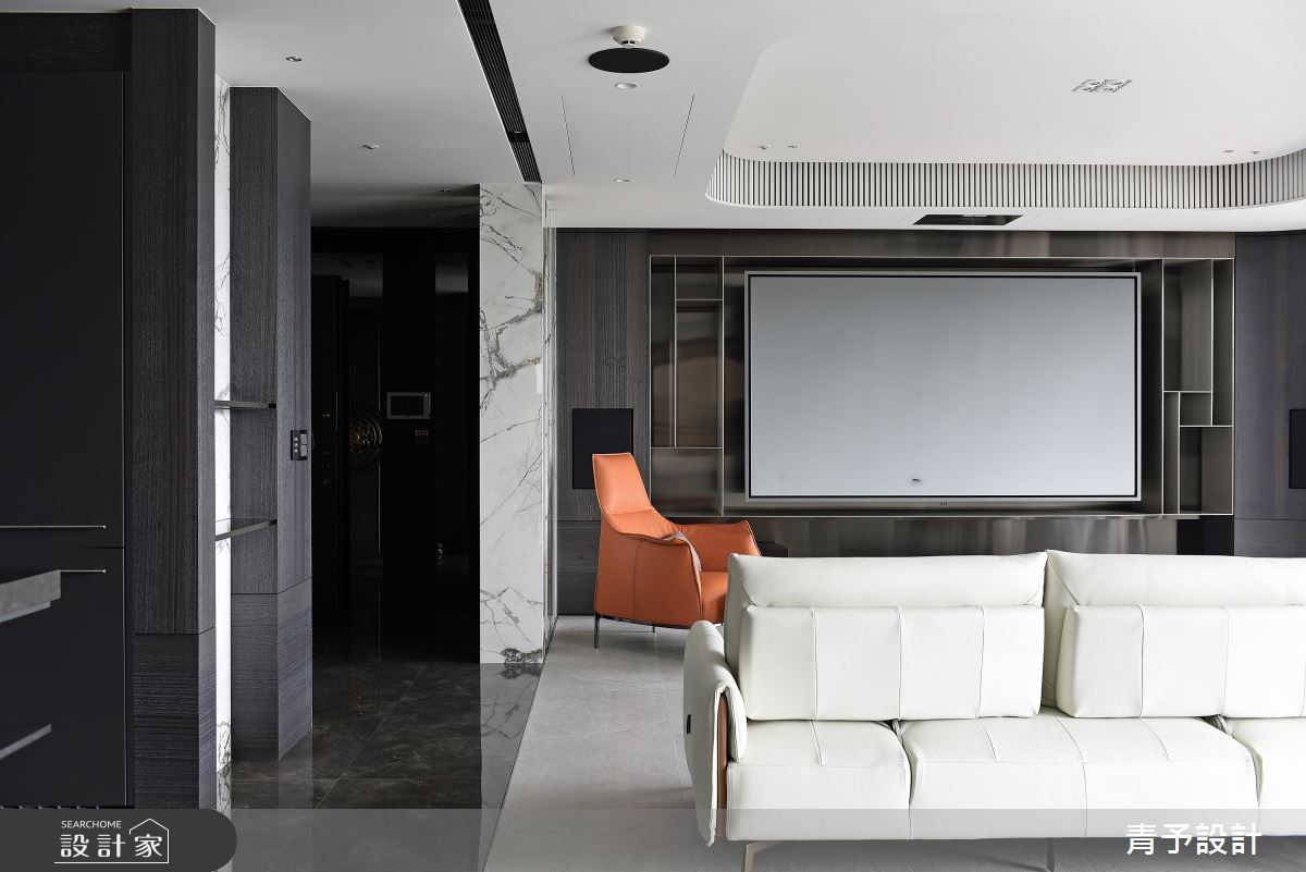 81坪毛胚屋＿現代風客廳案例圖片＿青予設計＿青予_02之8
