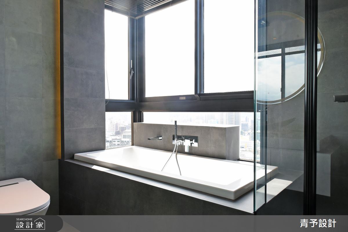 81坪毛胚屋＿現代風浴室案例圖片＿青予設計＿青予_02之34