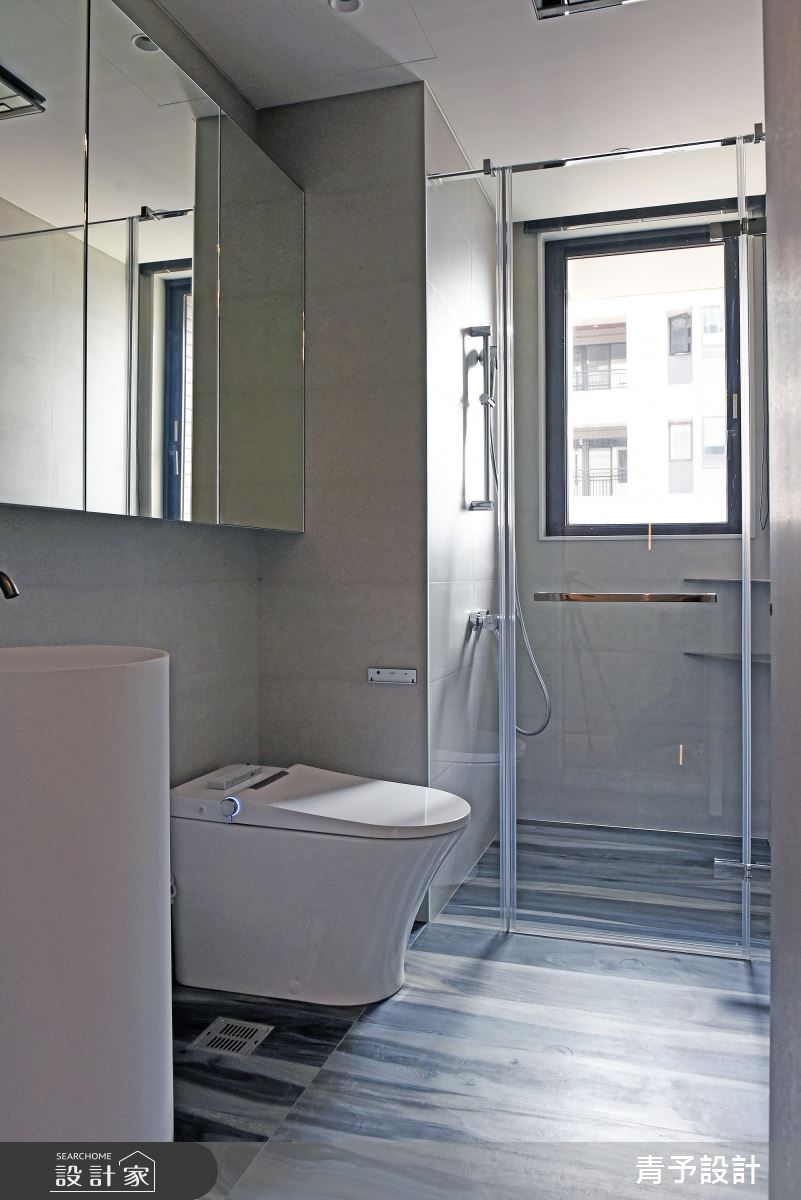 81坪毛胚屋＿現代風浴室案例圖片＿青予設計＿青予_02之35