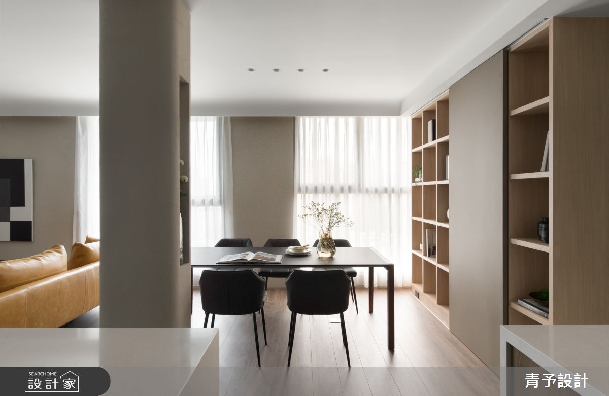 38坪新成屋(5年以下)＿現代風餐廳案例圖片＿青予設計＿青予_05之8