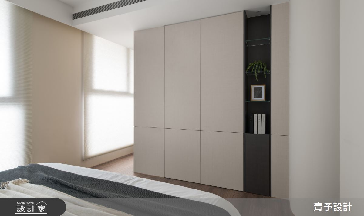 38坪新成屋(5年以下)＿現代風臥室案例圖片＿青予設計＿青予_05之16