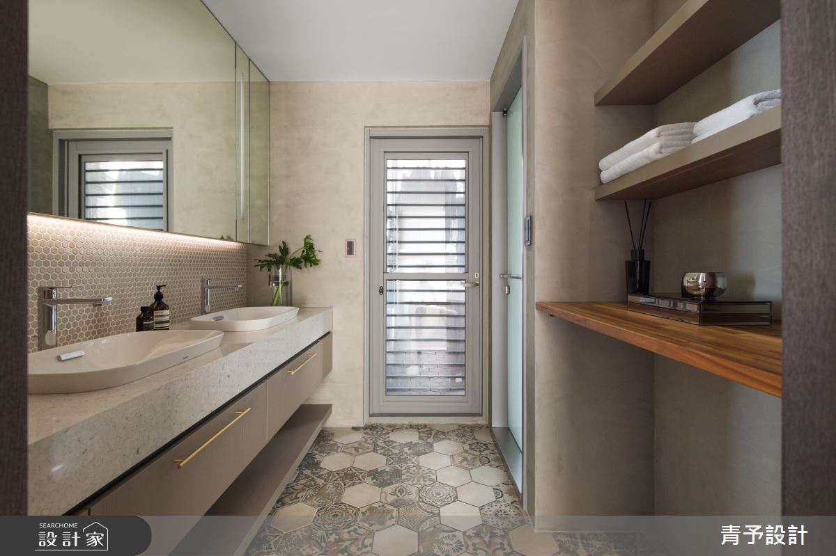 38坪新成屋(5年以下)＿現代風浴室案例圖片＿青予設計＿青予_05之20