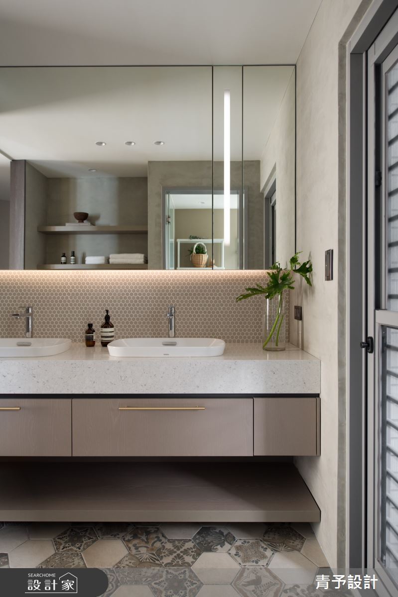 38坪新成屋(5年以下)＿現代風浴室案例圖片＿青予設計＿青予_05之22