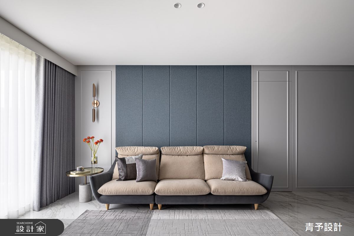 38坪新成屋(5年以下)＿現代風客廳案例圖片＿青予設計＿青予_04之8
