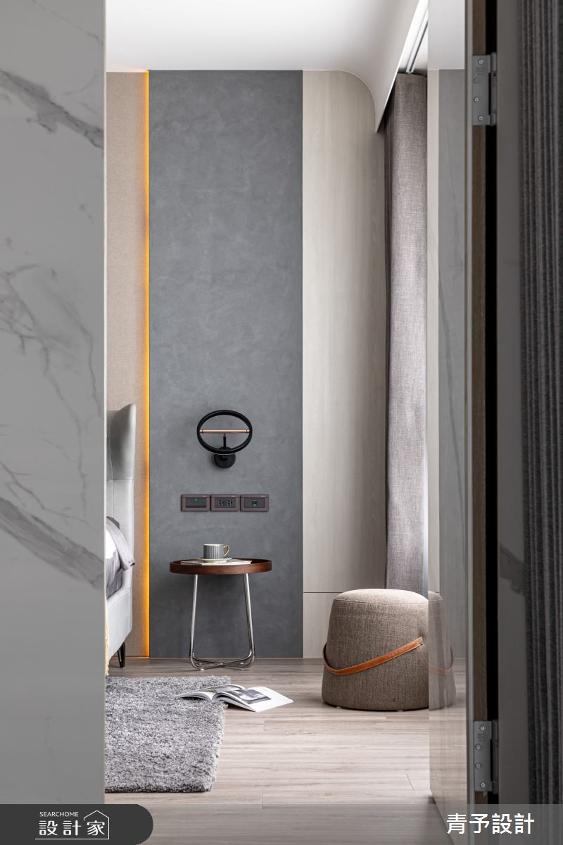 38坪新成屋(5年以下)＿現代風臥室案例圖片＿青予設計＿青予_04之12