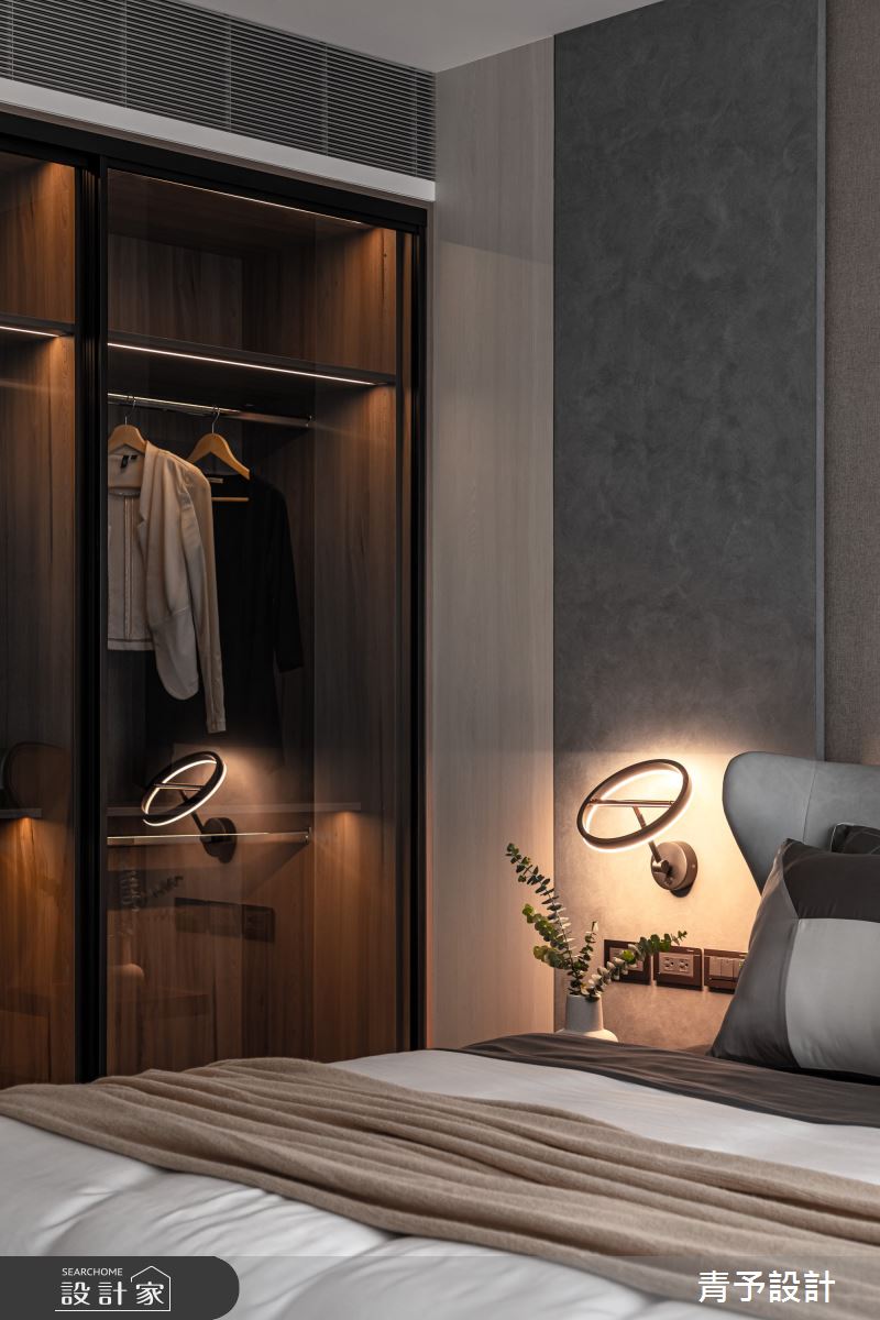 38坪新成屋(5年以下)＿現代風臥室更衣間案例圖片＿青予設計＿青予_04之21