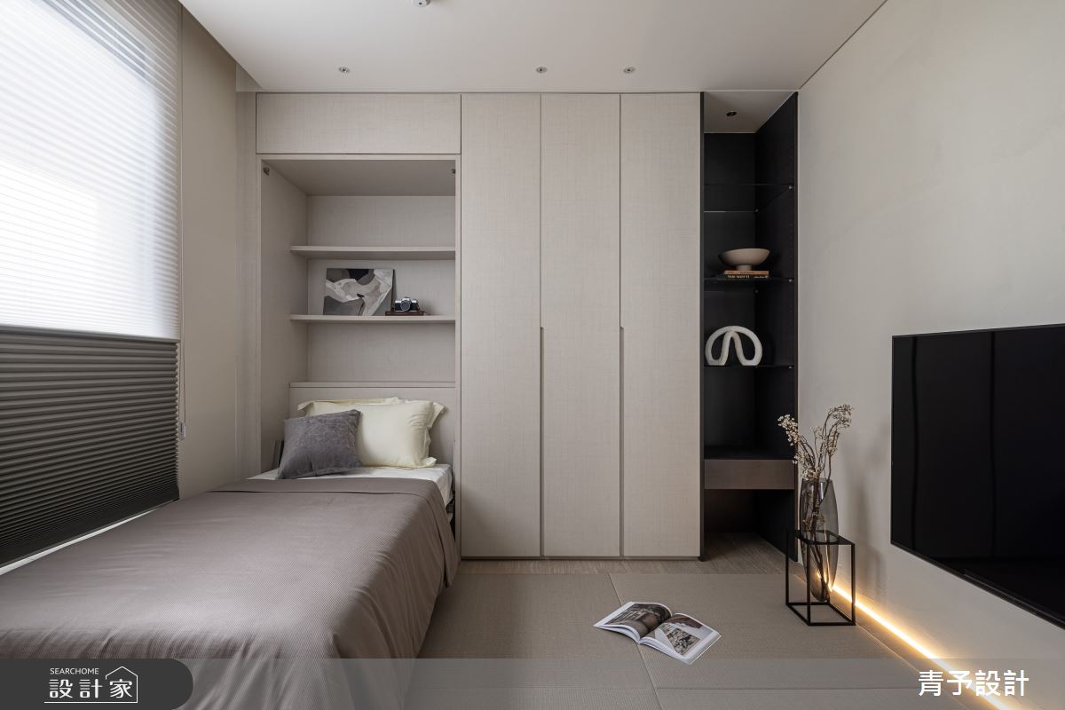 38坪新成屋(5年以下)＿現代風客房案例圖片＿青予設計＿青予_04之23