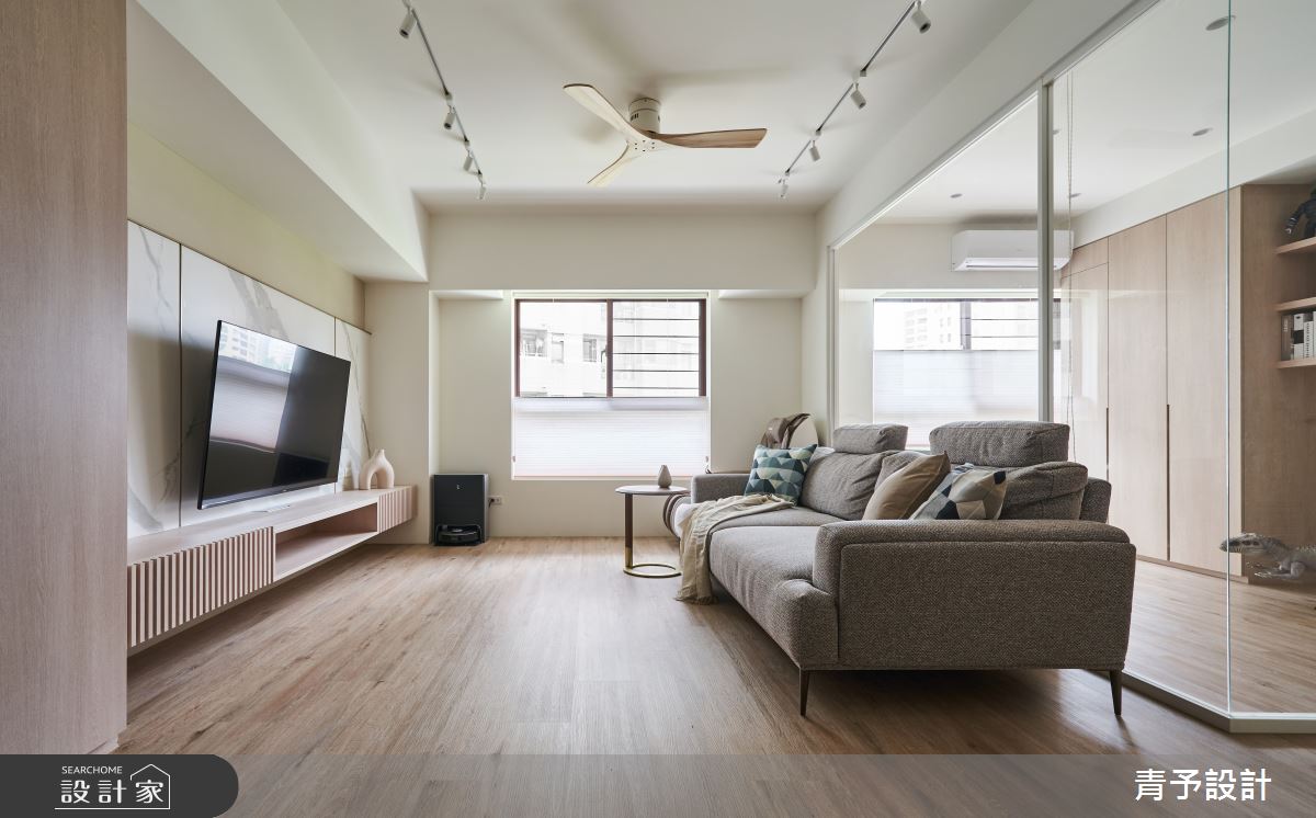 中古屋(5~15年)＿現代風客廳案例圖片＿青予設計＿青予_03之3