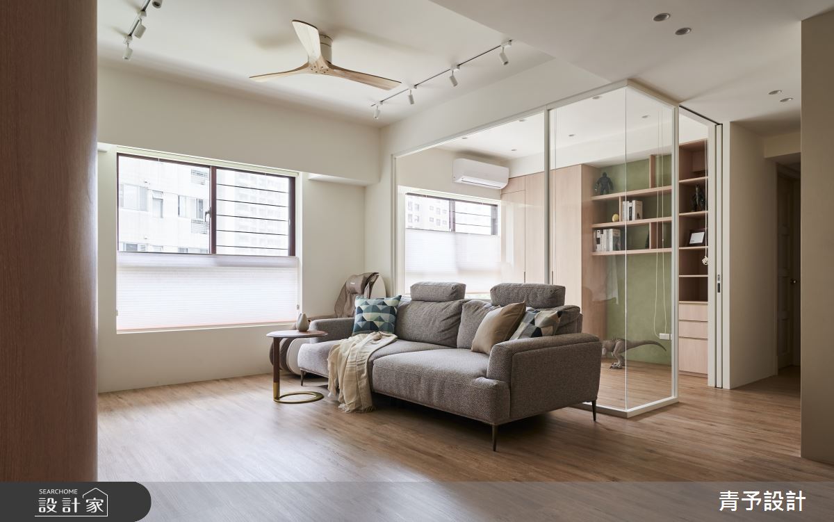 中古屋(5~15年)＿現代風客廳案例圖片＿青予設計＿青予_03之5