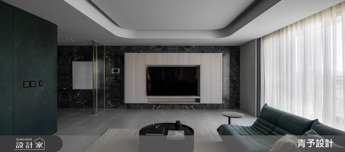 81坪中古屋(5~15年)＿現代風客廳案例圖片＿青予設計＿青予_06之8