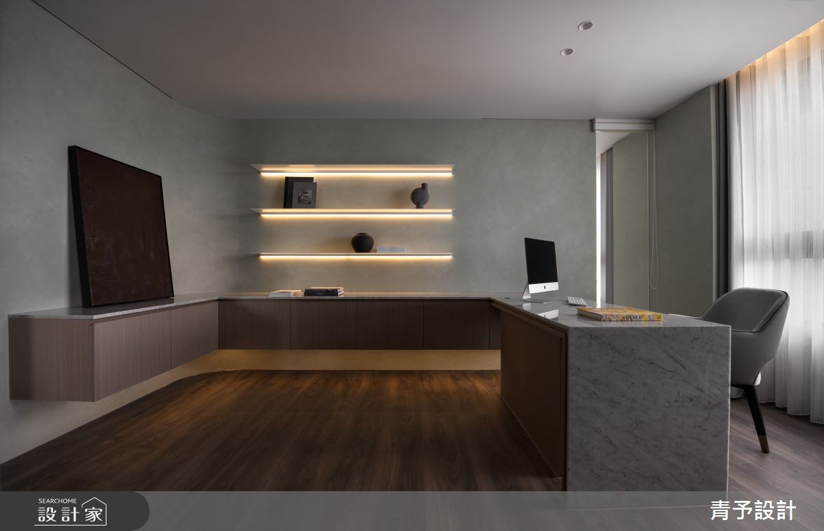 81坪中古屋(5~15年)＿現代風臥室書房案例圖片＿青予設計＿青予_06之21