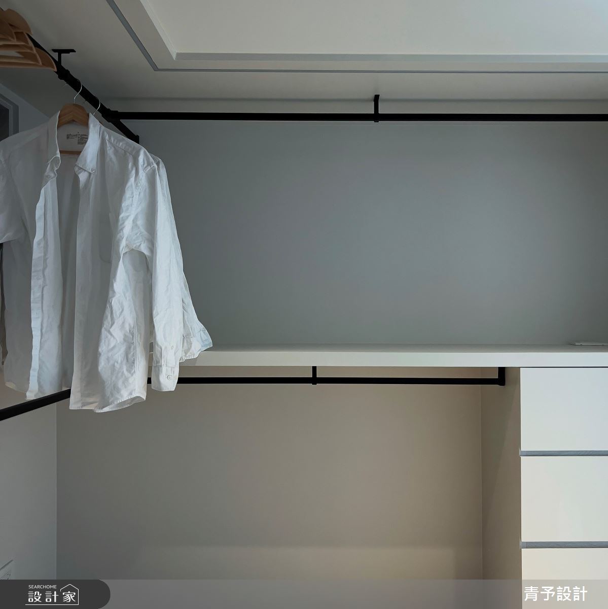 27坪老屋(16~30年)＿現代風更衣間案例圖片＿青予設計＿青予_07之10