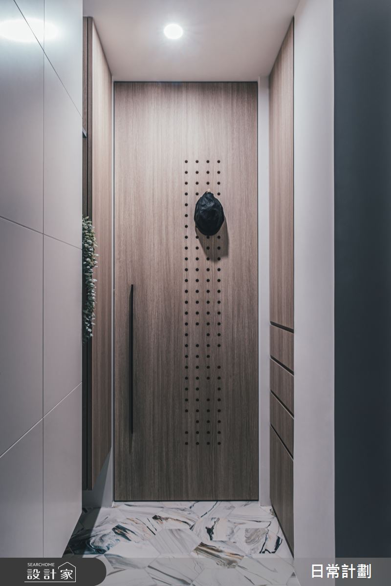 25坪老屋(16~30年)＿混搭風玄關案例圖片＿日常計劃空間設計有限公司＿日常計劃_02.台北25坪混搭風之4