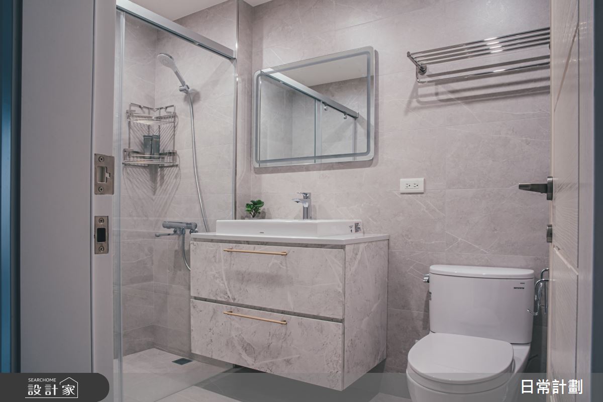 25坪老屋(16~30年)＿混搭風浴室案例圖片＿日常計劃空間設計有限公司＿日常計劃_02.台北25坪混搭風之14