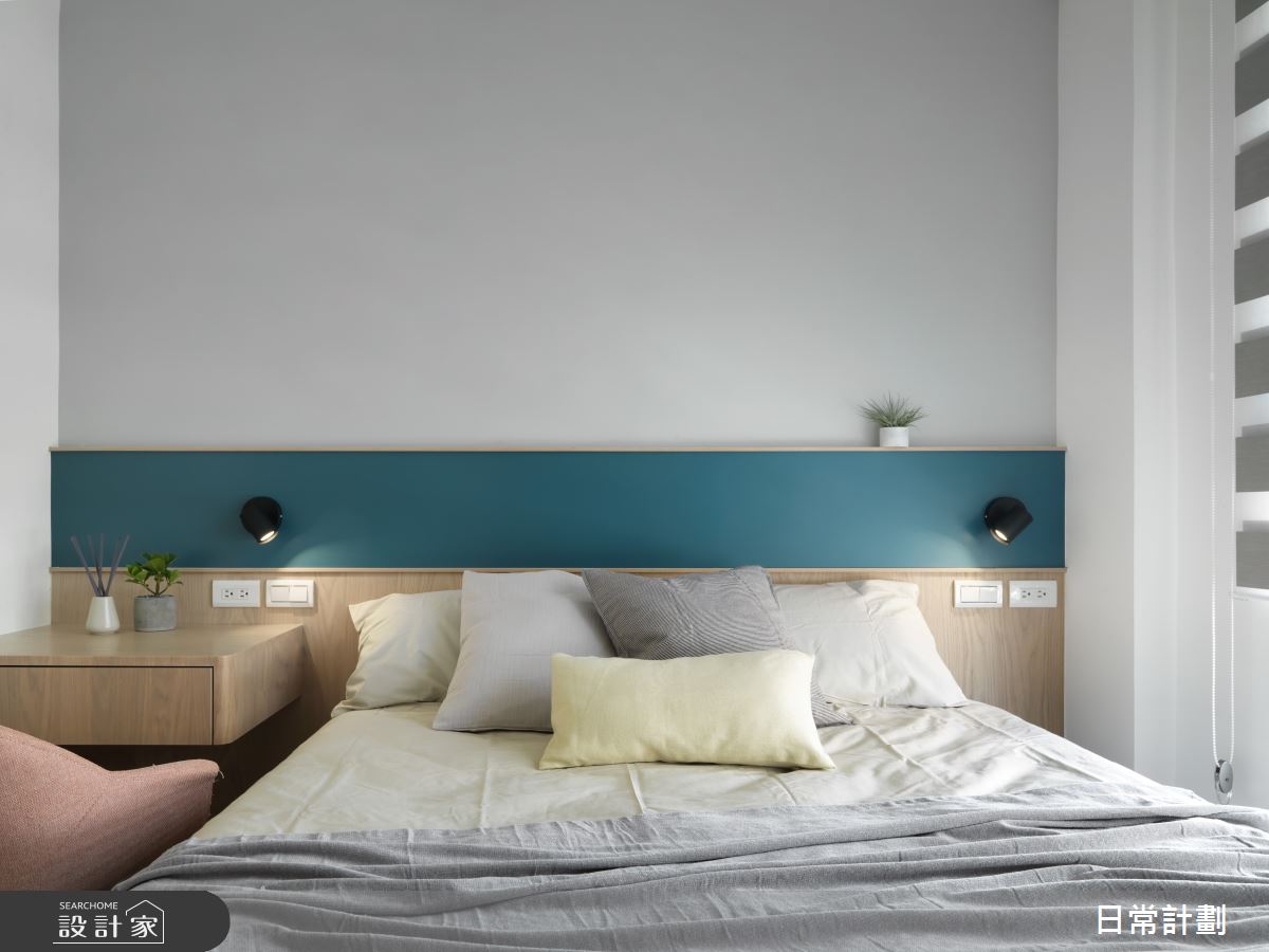 20坪新成屋(5年以下)＿簡約風臥室案例圖片＿日常計劃空間設計有限公司＿日常計劃_03.新北20坪簡約風之14