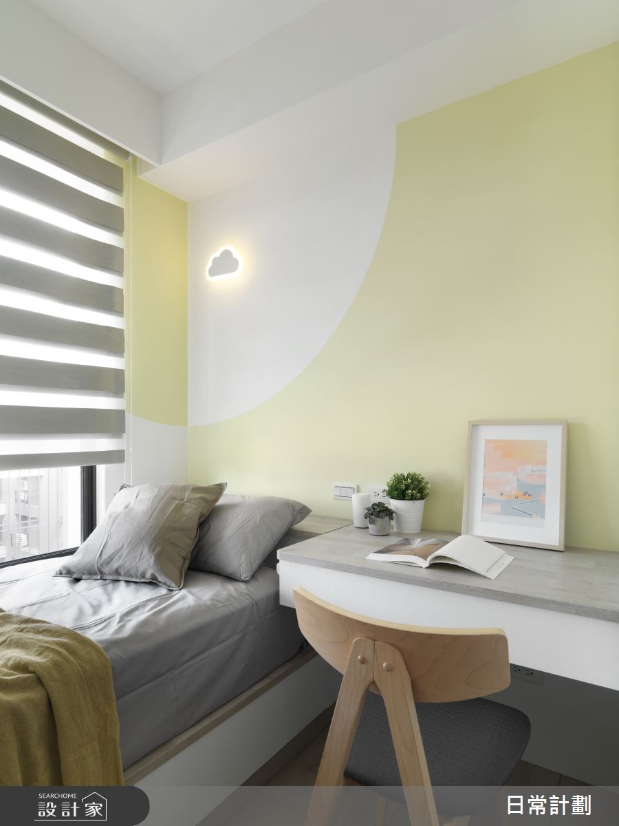 20坪新成屋(5年以下)＿簡約風臥室案例圖片＿日常計劃空間設計有限公司＿日常計劃_03.新北20坪簡約風之16
