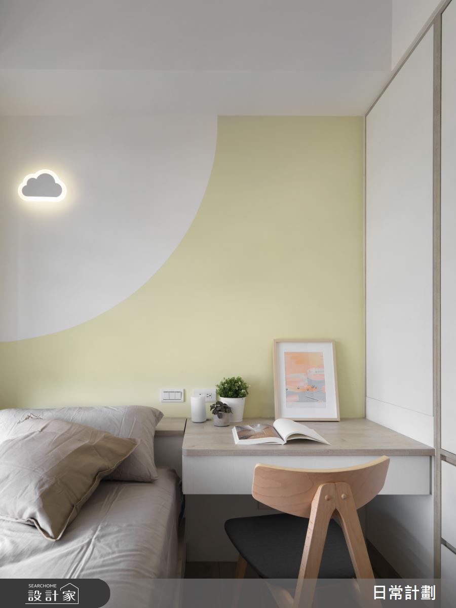 20坪新成屋(5年以下)＿簡約風臥室案例圖片＿日常計劃空間設計有限公司＿日常計劃_03.新北20坪簡約風之17