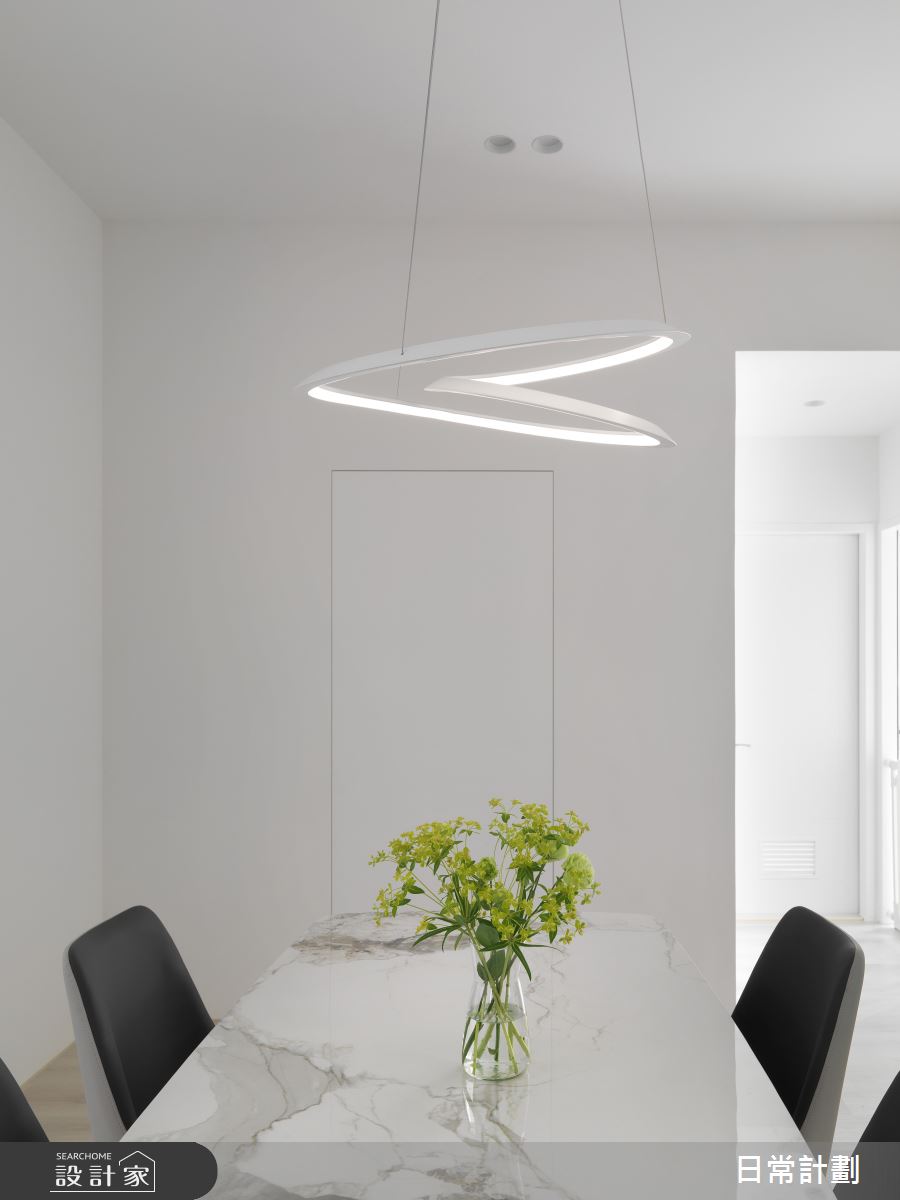 28坪中古屋(5~15年)＿簡約風餐廳案例圖片＿日常計劃空間設計有限公司＿日常計劃_04.台北28坪簡約風之9