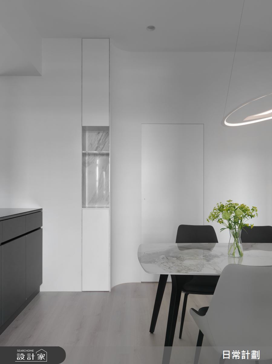 28坪中古屋(5~15年)＿簡約風餐廳案例圖片＿日常計劃空間設計有限公司＿日常計劃_04.台北28坪簡約風之10