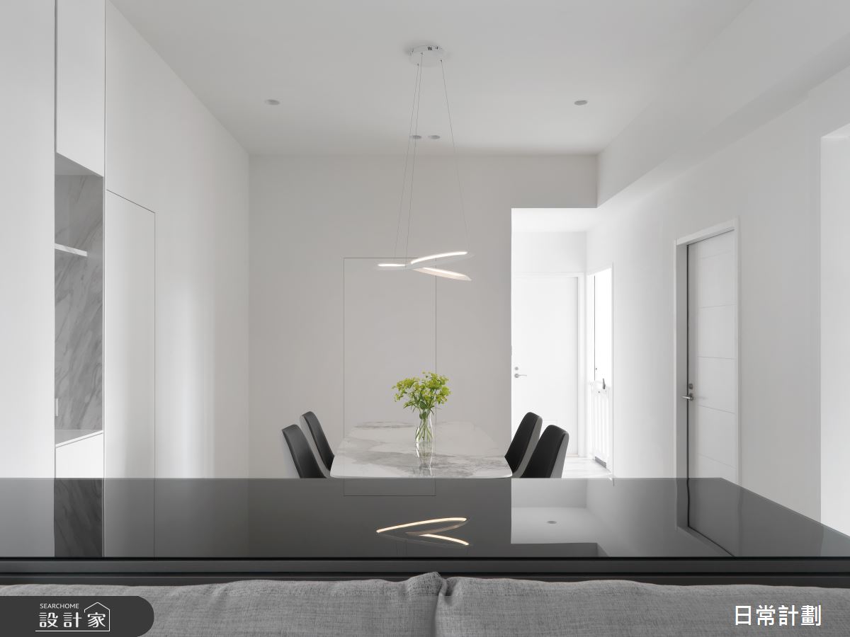 28坪中古屋(5~15年)＿簡約風餐廳中島案例圖片＿日常計劃空間設計有限公司＿日常計劃_04.台北28坪簡約風之11