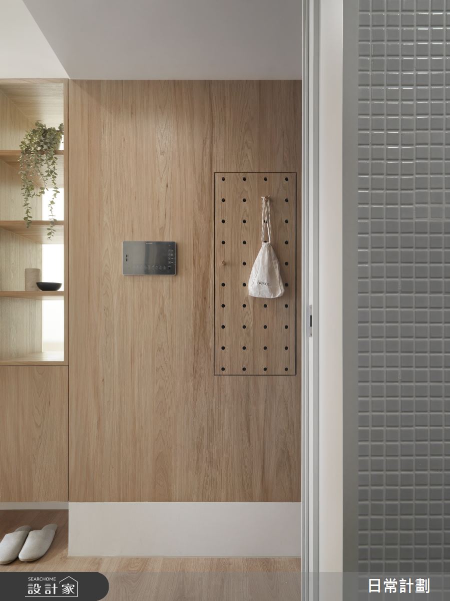 12坪毛胚屋＿日式無印風玄關案例圖片＿日常計劃空間設計有限公司＿日常計劃_05.新北12坪日式無印風之3