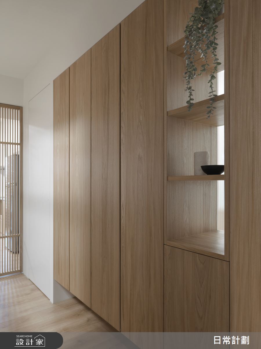12坪毛胚屋＿日式無印風走廊案例圖片＿日常計劃空間設計有限公司＿日常計劃_05.新北12坪日式無印風之4