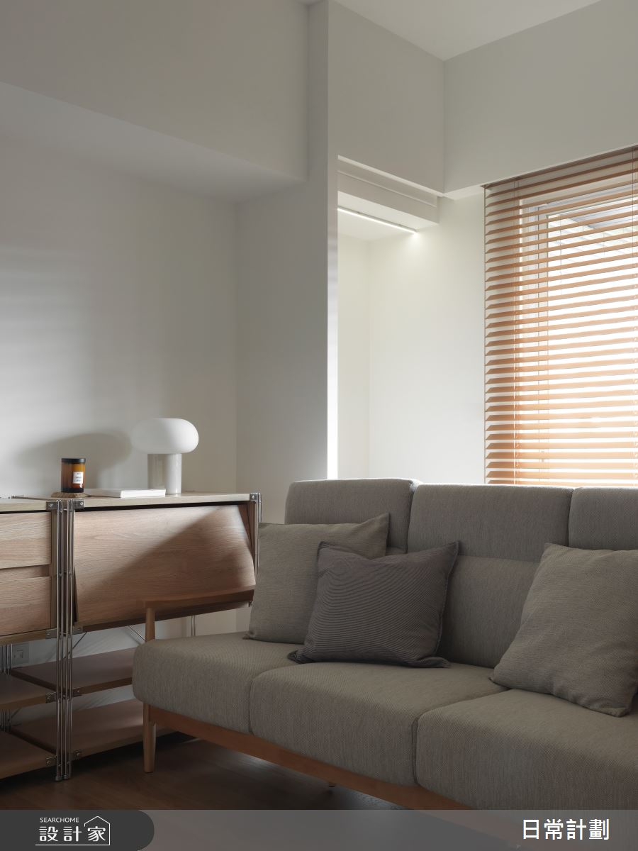 12坪毛胚屋＿日式無印風客廳案例圖片＿日常計劃空間設計有限公司＿日常計劃_05.新北12坪日式無印風之10
