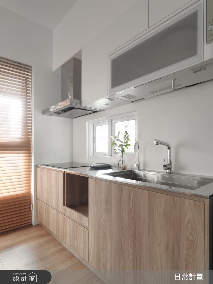 12坪毛胚屋＿日式無印風廚房案例圖片＿日常計劃空間設計有限公司＿日常計劃_05.新北12坪日式無印風之13