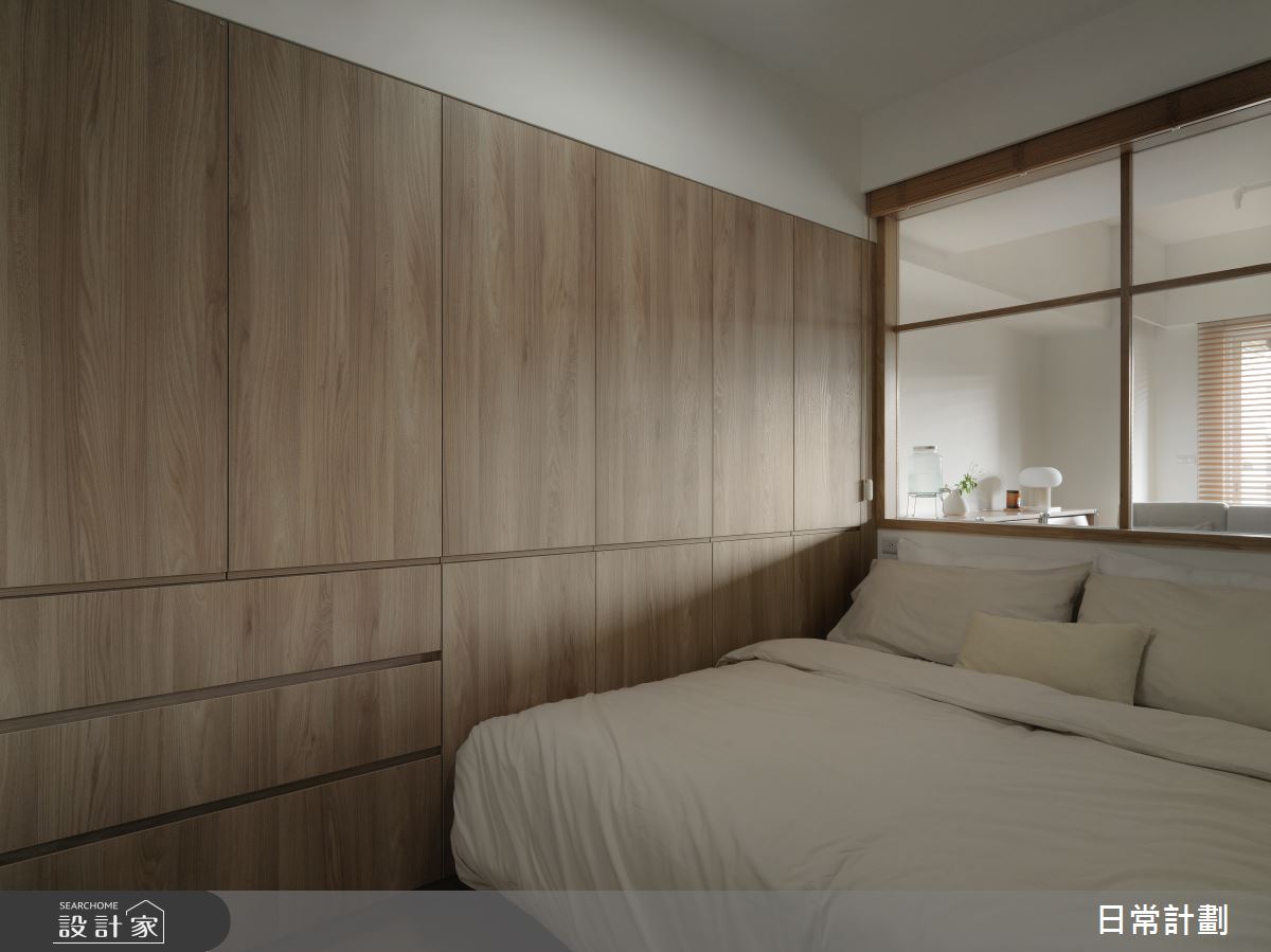 12坪毛胚屋＿日式無印風臥室案例圖片＿日常計劃空間設計有限公司＿日常計劃_05.新北12坪日式無印風之17