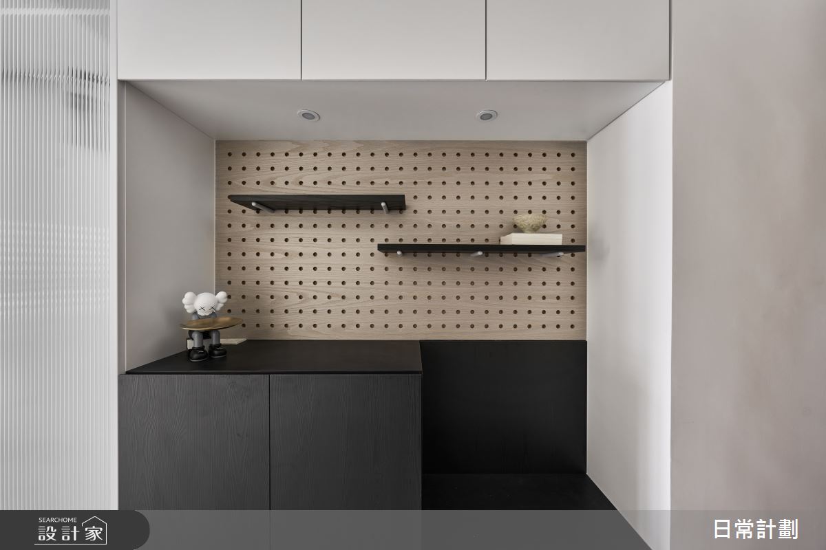 26坪新成屋(5年以下)＿簡約風玄關案例圖片＿日常計劃空間設計有限公司＿日常計劃_06.新北26坪簡約風之2