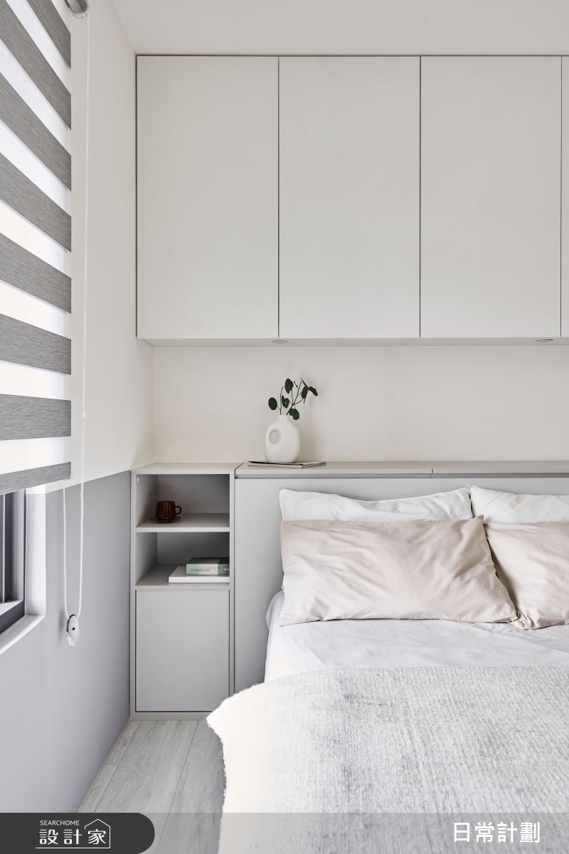 26坪新成屋(5年以下)＿簡約風臥室案例圖片＿日常計劃空間設計有限公司＿日常計劃_06.新北26坪簡約風之18