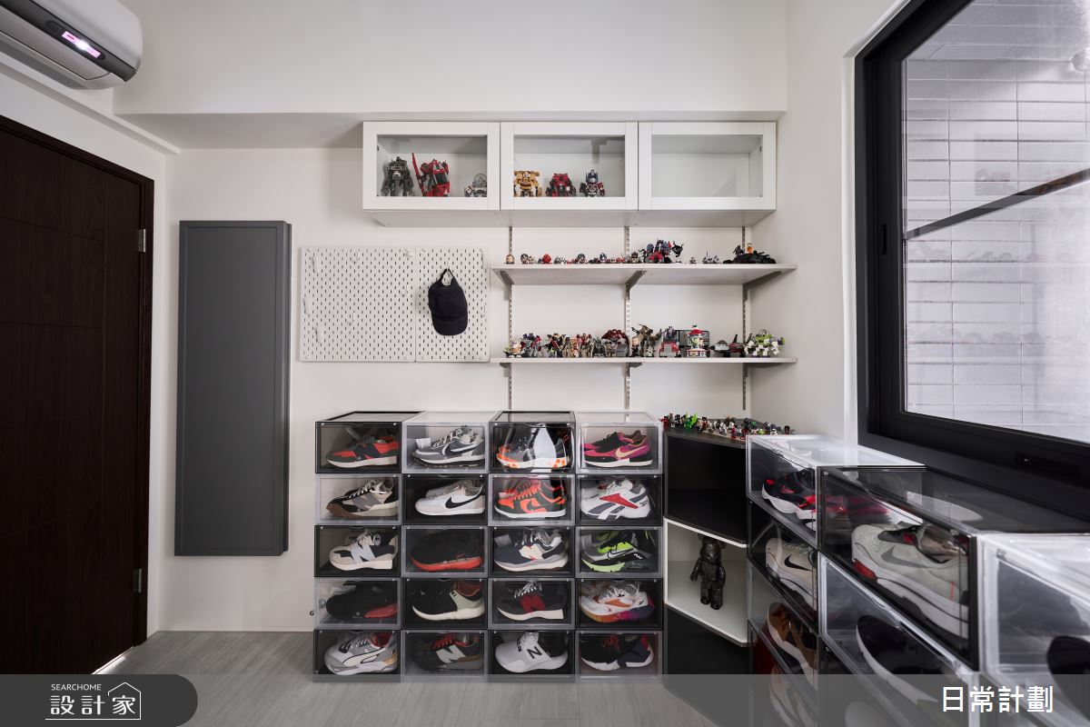 26坪新成屋(5年以下)＿簡約風更衣間儲藏室案例圖片＿日常計劃空間設計有限公司＿日常計劃_06.新北26坪簡約風之25