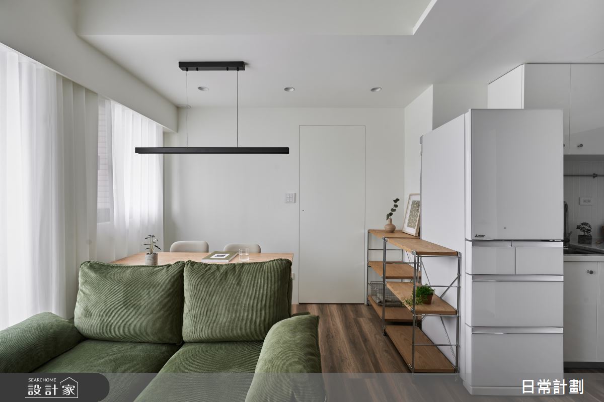 10坪新成屋(5年以下)＿日式無印風客廳廚房臥室案例圖片＿日常計劃空間設計有限公司＿日常計劃_07.新北10坪日式無印風之8