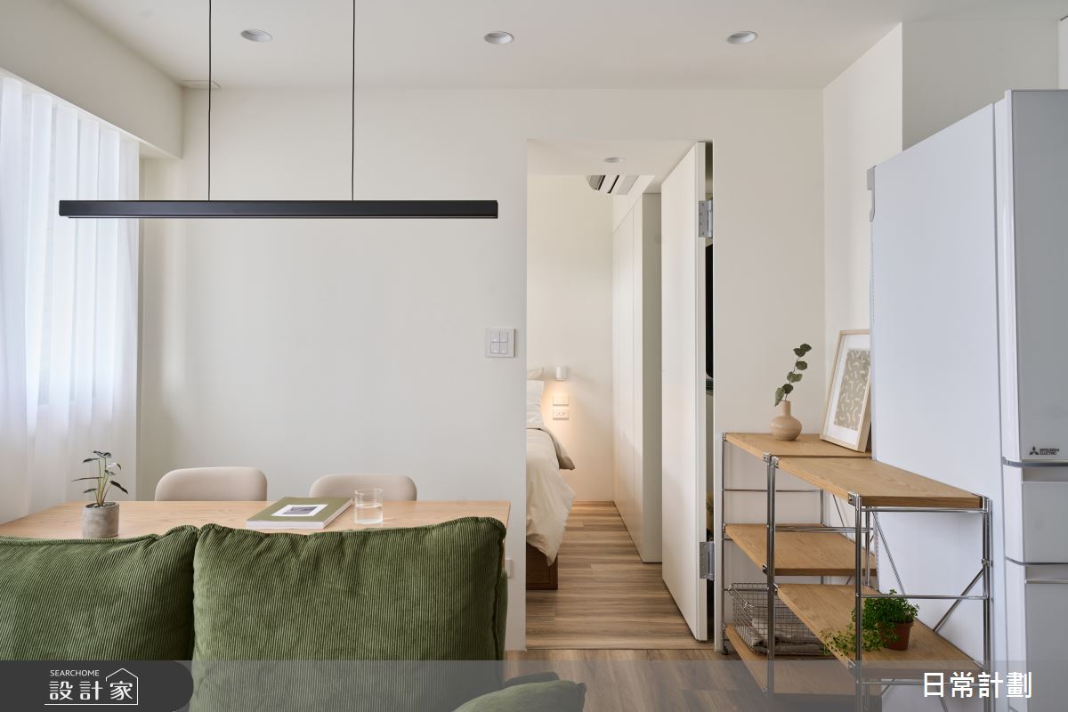 10坪新成屋(5年以下)＿日式無印風客廳臥室書房案例圖片＿日常計劃空間設計有限公司＿日常計劃_07.新北10坪日式無印風之11